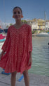 Kleid Orange 4070 F FRESH COTTON